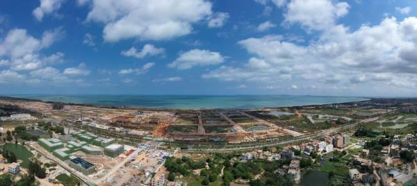 海口江东新区建设稳步推进，企业助力城市发展新篇章